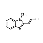 CAS#: 200931-45-9， 2-[(E)-2-Chlorovinyl]-1-Methyl-1H-Benzimidazole