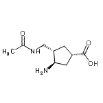CAS#: 201000-32-0， (1S,3S,4R)-3-(Acetamidomethyl)-4-Aminocyclopentanecarboxylic Acid