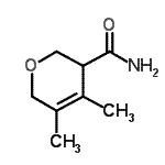 CAS#: 201031-14-3， 4,5-Dimethyl-3,6-Dihydro-2H-Pyran-3-Carboxamide