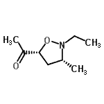 CAS#: 201031-51-8， 1-[(3R,5R)-2-Ethyl-3-Methyl-1,2-Oxazolidin-5-Yl]Ethanone
