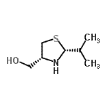 CAS#: 201036-98-8， [(2R,4R)-2-Isopropyl-1,3-Thiazolidin-4-Yl]Methanol