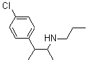 CAS#: 20110-30-9， P-Chloro-alpha,beta-Dimethyl-N-Propylbenzeneethanamine