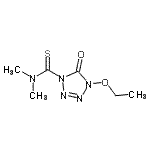 CAS#: 201292-30-0， 4-Ethoxy-N,N-Dimethyl-5-Oxo-4,5-Dihydro-1H-Tetrazole-1-Carbothioamide