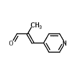 CAS#: 201293-76-7， (2E)-2-Methyl-3-(4-Pyridinyl)Acrylaldehyde