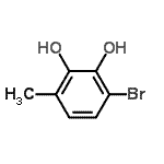 CAS#: 201471-76-3， 3-Bromo-6-Methyl-1,2-Benzenediol