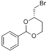 结构式 CAS# 201743-52-4, (4S)-4-(溴甲基)-2-苯基-1,3-二恶烷