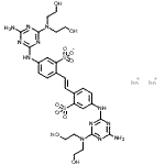 CAS#: 20182-55-2， Disodium 2,2'-[(E)-1,2-Ethenediyl]Bis[5-({4-Amino-6-[Bis(2-Hydroxyethyl)Amino]-1,3,5-Triazin-2-Yl}Amino)Benzenesulfonate]