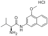 CAS#: 201982-92-5， (2S)-2-Amino-N-(4-Methoxy-2-Naphthalenyl)-3-Methyl-Butanamide Hydrochloride (1:1)