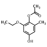 CAS#: 202201-71-6， 2-Ethoxy-4-Hydroxy-6-Methylphenyl Acetate