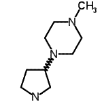 CAS#: 202991-92-2， 1-Methyl-4-(3-Pyrrolidinyl)Piperazine