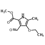 CAS#: 203207-40-3， Methyl 4-Ethoxy-3-Formyl-5-Methyl-1H-Pyrrole-2-Carboxylate