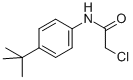 结构式 CAS# 20330-46-5, 2-氯-N-[4-叔丁基苯基]-乙酰胺