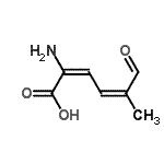 CAS#: 204193-53-3， (2E,4Z)-2-Amino-5-Methyl-6-Oxo-2,4-Hexadienoic Acid