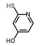 CAS 登录号：204569-36-8， 4-羟基-2(1H)-吡啶硫酮