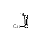 CAS#: 204571-13-1， [(<sup>15</sup>N)Hydrocyanato]copper
