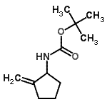 CAS#: 204574-95-8， 2-Methyl-2-Propanyl (2-Methylenecyclopentyl)Carbamate