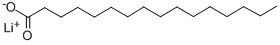 structure of CAS# 20466-33-5, Hexadecanoic Acid Lithium Salt (1:1);Lithium Palmitate;Hexadecanoic Acid, Lithium Salt