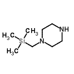 CAS#: 20493-91-8， 1-[(Trimethylsilyl)Methyl]Piperazine