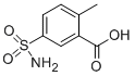 structure of CAS# 20532-14-3, 2-Methyl-5-Sulphamoylbenzoic Acid;2-Methyl-5-Sulfamoyl-Benzoate;Zinc04218691
