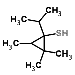 CAS#: 205485-97-8， 1-Isopropyl-2,2,3-Trimethylcyclopropanethiol