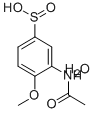 CAS#: 205526-67-6， 3-Acetamido-4-Methoxybenzenesulfinic acid