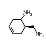 CAS#: 205805-68-1， (1S,6R)-6-(Aminomethyl)-3-Cyclohexen-1-Amine