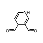 CAS#: 205880-42-8， 1,4-Dihydro-3,4-Pyridinedicarbaldehyde