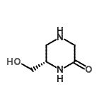 CAS#: 205993-34-6， (6S)-6-(Hydroxymethyl)-2-Piperazinone
