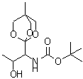 CAS#: 206191-49-3， 2-Methyl-2-Propanyl [2-Hydroxy-1-(4-Methyl-2,6,7-Trioxabicyclo[2.2.2]Oct-1-Yl)Propyl]Carbamate