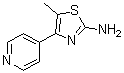 CAS#: 206555-50-2， 5-Methyl-4-(4-Pyridyl)Thiazol-2-Amine