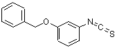 结构式 CAS# 206559-36-6, 1-(苄氧基)-3-异硫氰酸基苯