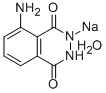 结构式 CAS# 206658-90-4, 3-氨基邻苯二甲酰肼钠盐半水合物