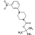 CAS#: 206879-94-9， 2-Methyl-2-Propanyl 4-(3-Nitrophenyl)-1-Piperazinecarboxylate