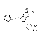 CAS#: 20689-02-5， (3aS,4S,6R,6aS)-4-(Benzyloxy)-6-[(4R)-2,2-Dimethyl-1,3-Dioxolan-4-Yl]-2,2-Dimethyltetrahydrofuro[3,4-d][1,3]Dioxole