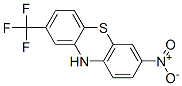 structure of CAS# 2069-32-1, 7-Nitro-2-(Trifluoromethyl)-10H-Phenothiazine;10H-Phenothiazine, 7-Nitro-2-(Trifluoromethyl)-;7-Nitro-2-[Trifluoromethyl]Phenthoiazine