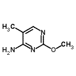 CAS#: 20696-83-7， 2-Methoxy-5-Methyl-4-Pyrimidinamine