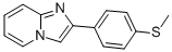 CAS#: 2076-70-2， 2-(4-Methylsulfanylphenyl)Imidazo[1,2-a]Pyridine
