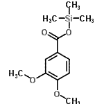 CAS#: 2078-16-2， Trimethylsilyl 3,4-Dimethoxybenzoate