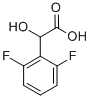 structure of CAS# 207981-50-8, 2,6-Difluoromandelic Acid;Alpha-Hydroxy-2,6-Difluorophenylacetic Acid;(2,6-Difluorophenyl)(Hydroxy)Acetic Acid;À-Hydroxy-2,6-Difluorophenylacetic Acid