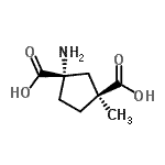 CAS#: 207983-45-7， (1S,3S)-1-Amino-3-Methyl-1,3-Cyclopentanedicarboxylic Acid