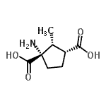 CAS#: 207983-49-1， (1S,2R,3R)-1-Amino-2-Methyl-1,3-Cyclopentanedicarboxylic Acid