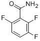 structure of CAS# 207986-22-9, 2,3,6-Trifluorobenzamide;Inchi=1/C7h4f3no/C8-3-1-2-4(9)6(10)5(3)7(11)12/H1-2H,(H2,11,12;458120_Aldrich;St5408160