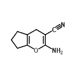 CAS#: 208122-48-9， 2-Amino-4,5,6,7-Tetrahydrocyclopenta[b]Pyran-3-Carbonitrile