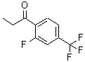 结构式 CAS# 208173-16-4, 2'-氟-4'-(三氟甲基)苯丙酮