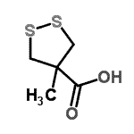 CAS#: 208243-72-5， 4-Methyldithiolane-4-Carboxylic Acid