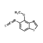 CAS#: 208458-63-3， 5-Isothiocyanato-4-Methoxy-1,3-Benzothiazole