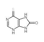 CAS#: 20917-46-8， 6-Sulfanylidene-7,9-Dihydro-3H-Purin-8-One