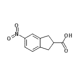 CAS#: 209225-01-4， 5-Nitro-2-Indanecarboxylic Acid