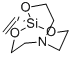 structure of CAS# 2097-18-9, 5-Ethenyl-4,6,11-Trioxa-1-Aza-5-Silabicyclo[3.3.3]Undecane;5-Vinyl-4,6,11-Trioxa-1-Aza-5-Silabicyclo[3.3.3]Undecane;2,8,9-Trioxa-5-Aza-1-Silabicyclo[3.3.3]Undecane, 1-Ethenyl-