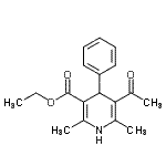 CAS#: 20970-69-8， Ethyl 5-Acetyl-2,6-Dimethyl-4-Phenyl-1,4-Dihydro-3-Pyridinecarboxylate